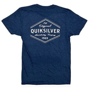 Quiksilver Men's Original Boardriding Company Est 1969 Graphic Print Tee T-Shirt